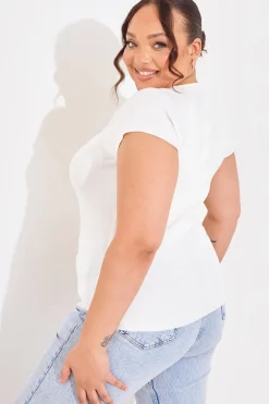 Square Neck Fitted Top