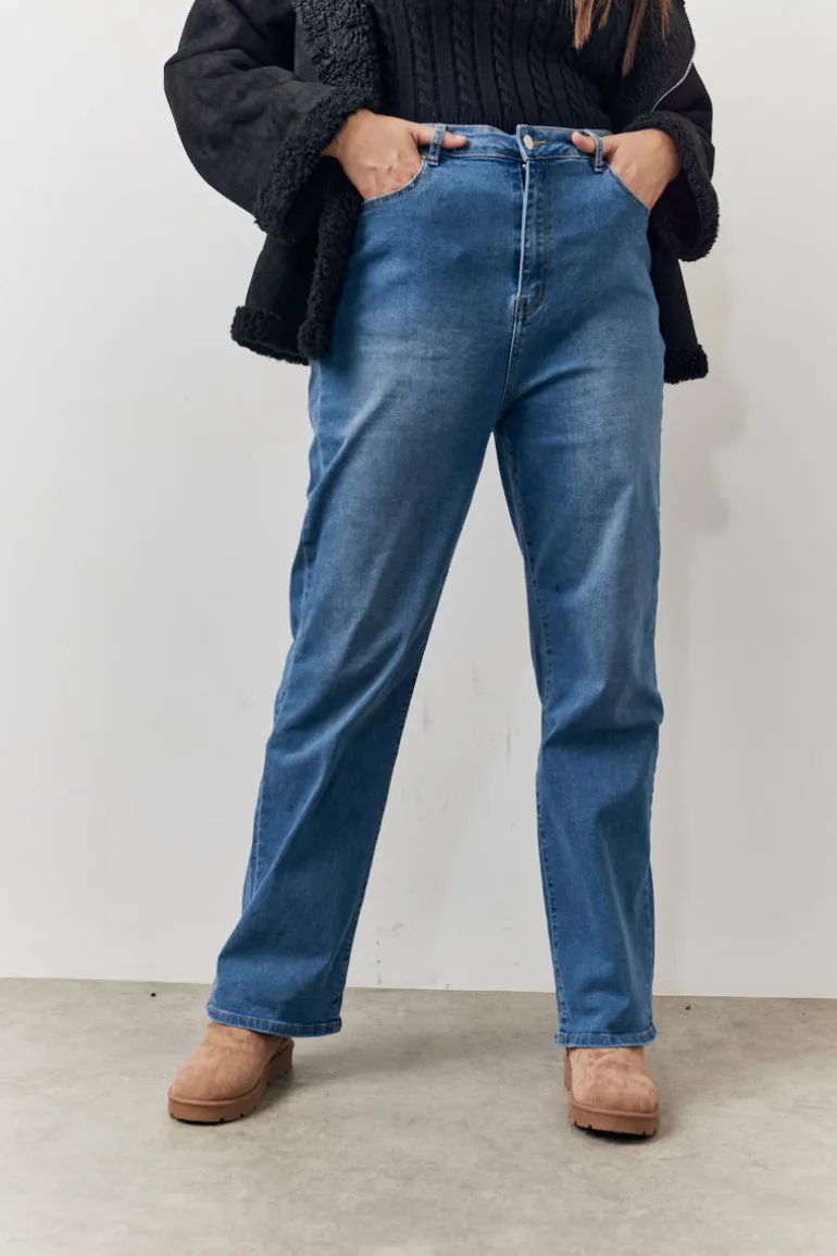 Straight Leg Jeans