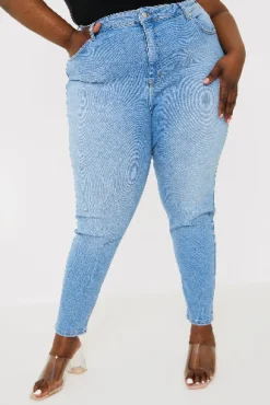 Stretch High Waist Skinny Jeans
