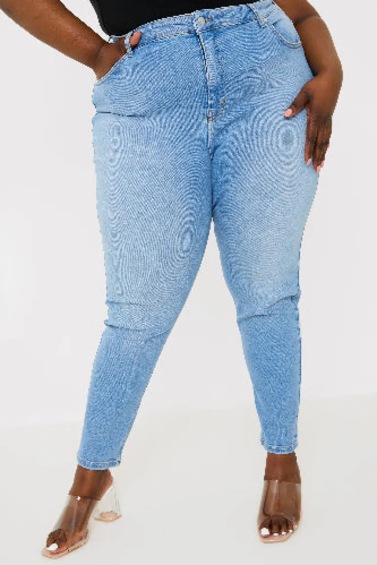 Stretch High Waist Skinny Jeans