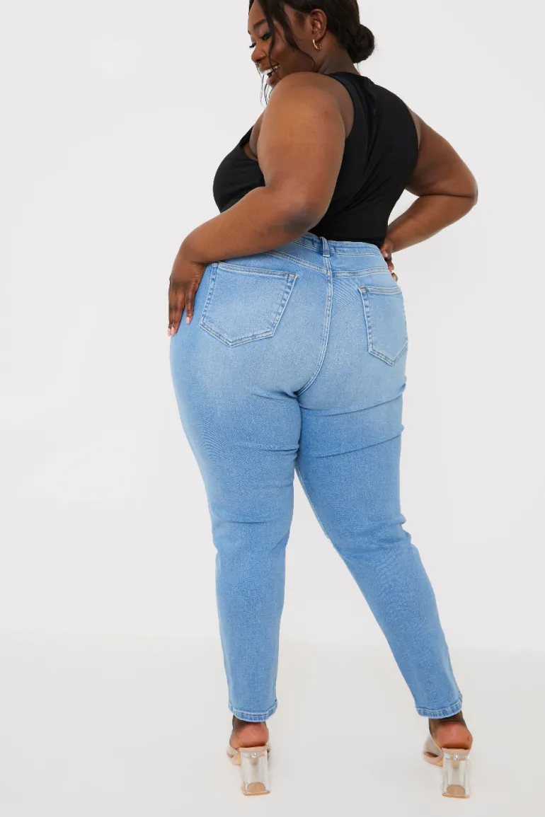 Stretch High Waist Skinny Jeans
