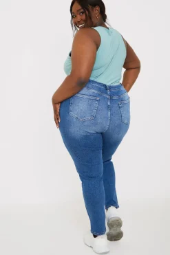 Stretch High Waist Skinny Jeans