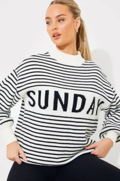 Stripe Sunday Knit Jumper