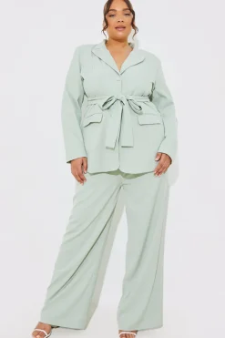 Tailored Belted Co-Ord Blazer
