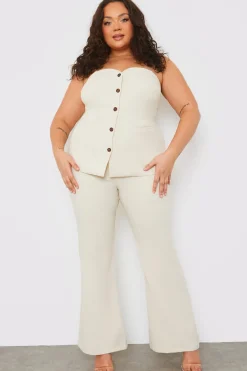 Tailored Fit and Flare Trouser