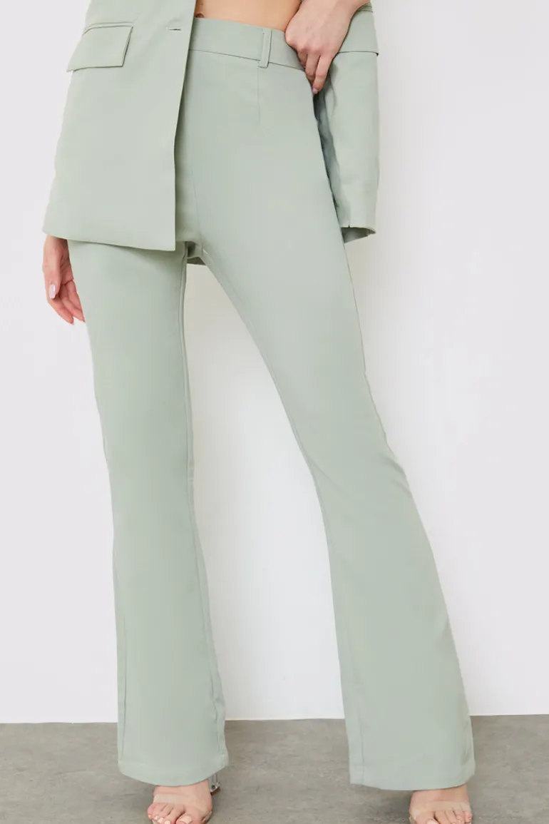 Tailored Fit and Flare Trouser