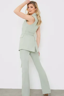 Tailored Fit and Flare Trouser