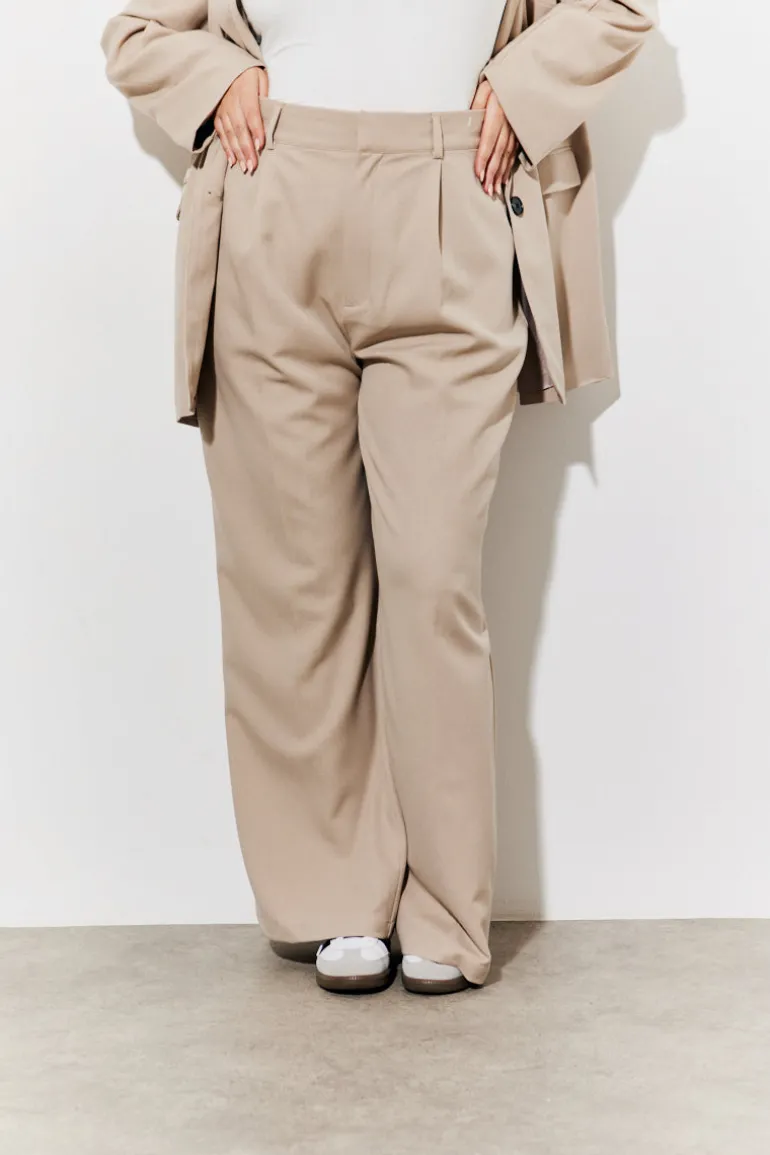Tailored High Waist Trousers