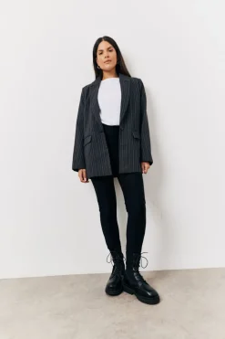 Tailored Pinstripe Co-Ord Blazer