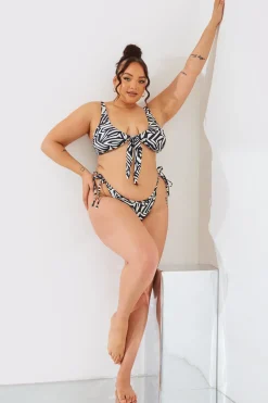 Tie Front Bikini Top