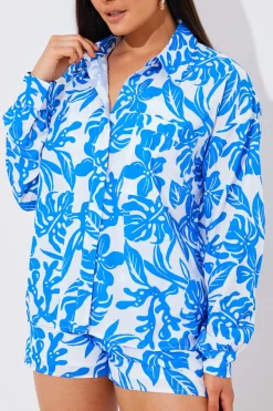 Tropical Co-Ord Shirt
