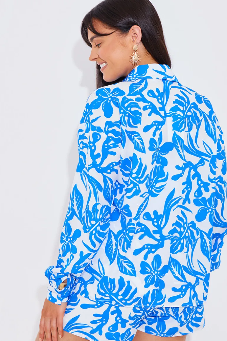 Tropical Co-Ord Shirt