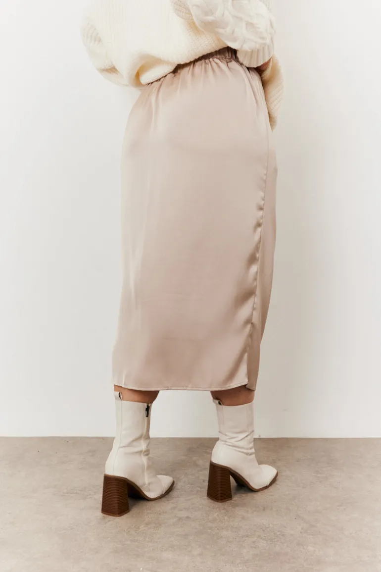 Wrap Midi Skirt