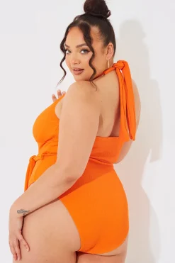 Wrap Tie Front Swimsuit